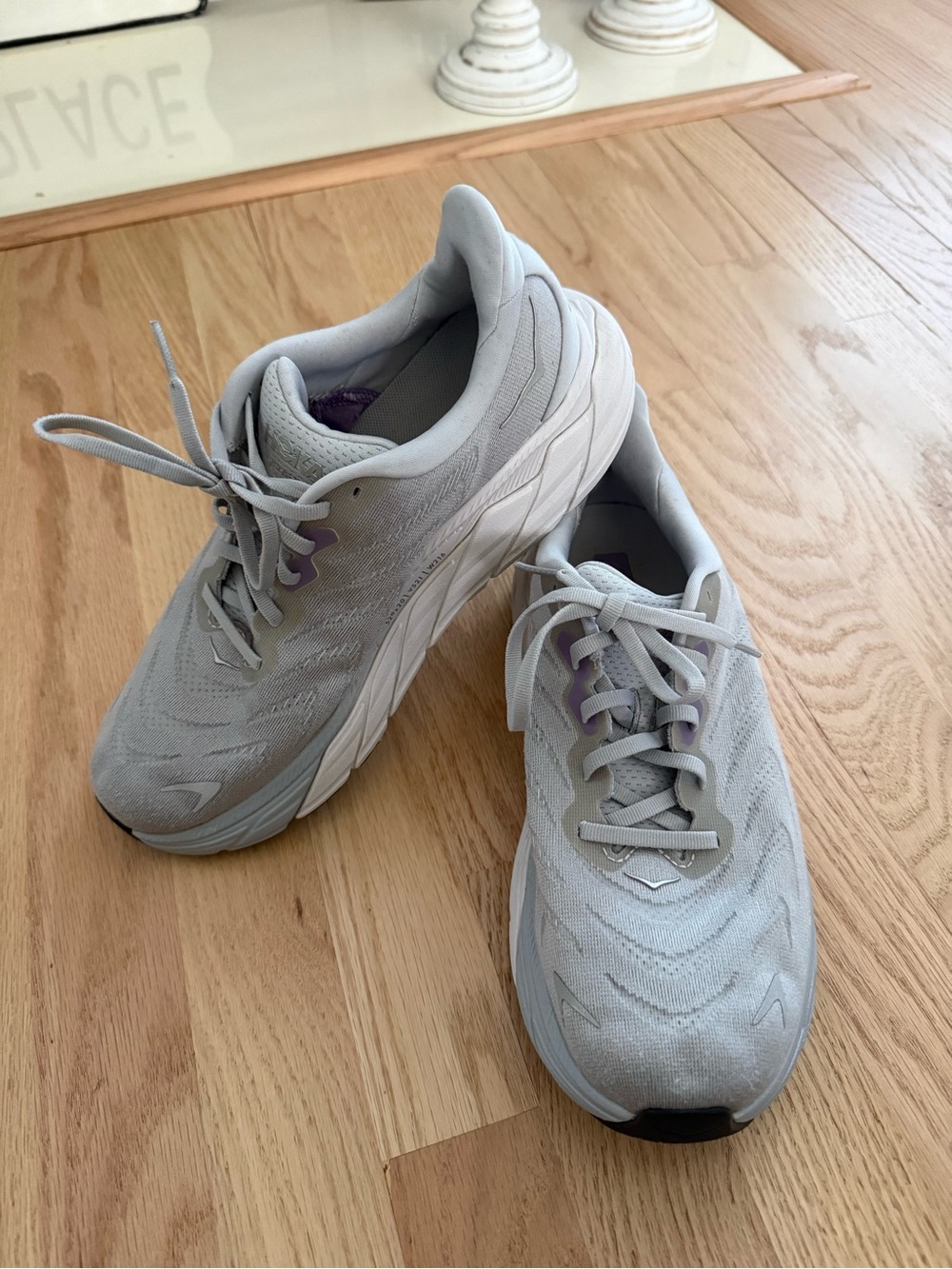Light Gray Women's Hoka Sneakers